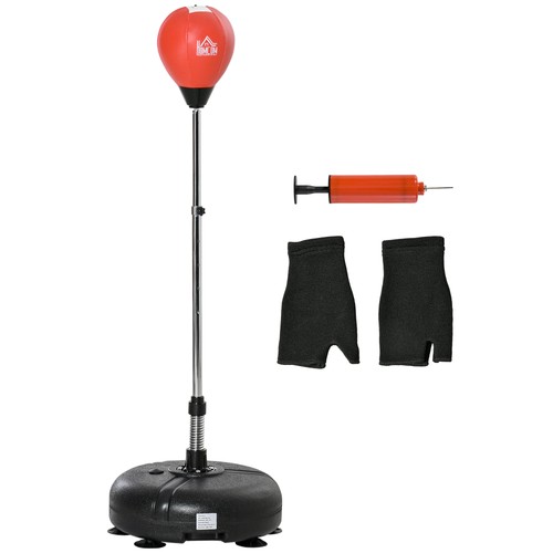 Homcom punching bag with - bag,